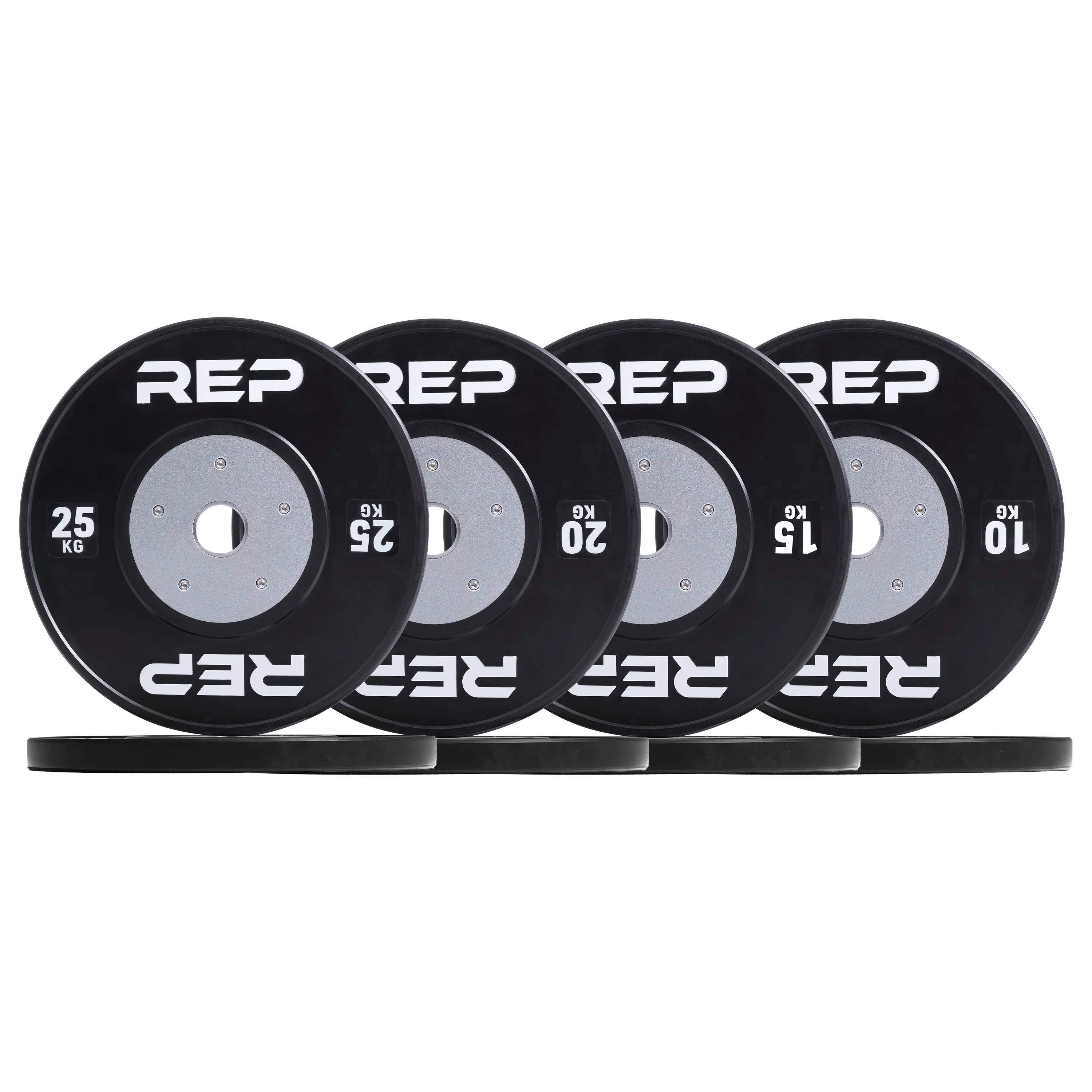 Black Competition Bumper Plates (KG) - 10kg